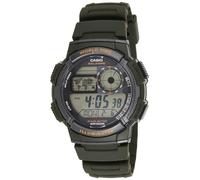 Casio Montre à Quartz Unisexe pour Adulte, Vert/Gris, Sport