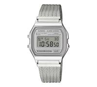 Casio Montre A158WEM-7EF Vintage Iconic Digital Argent Gris