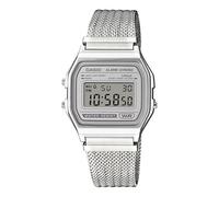 Casio Montre A158WEM-7EF Vintage Iconic Numérique Argent Gris