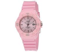 Casio Montre analogique à Quartz pour Femme avec Bracelet en résine LRW-200H-4E4VDF, Rose, Bracelet