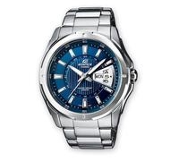 Casio Montre Edifice EF-129D-2AVEF Analogique Argent Homme