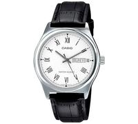 Casio Montre analogique pour Homme à Quartz avec Bracelet en Cuir MTP-V006L-7B, Multicolore, Bracelet