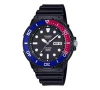 Casio Montre analogique pour Homme à Quartz avec Bracelet en résine MRW-230H-1E2VCF