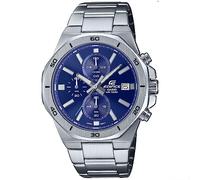 Casio Montre analogique pour homme avec cadran bleu EFV-640D-2AVUDF, bleu, Classique