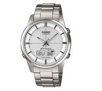 Casio Montre Argent Analogique - Digital Hommes Waveceptor LCW-M170TD-7AER