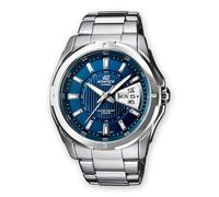Casio Montre Edifice EF-129D-2AVEF Analogique Argent Homme