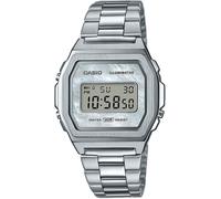 CASIO Vintage, Montre, Résistance à leau, Fonctions Multiples, Résistance aux Chocs, Éclairage LED, Casio Womens Digital Quartz Montre avec Bracelet en Acier Inoxydable A1000D-7EF