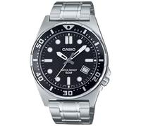 Casio Homme Analogique-Numérique Montre avec Bracelet en Acier Inoxydable MTD-135D-1AVDF