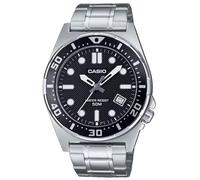 Casio Homme Analogique-Numérique Montre avec Bracelet en Acier Inoxydable MTD-135D-1AVDF