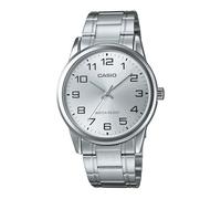 CASIO Montre-Bracelet MTP-V001D-7, Argent, 45×38×8mm, Décontracté