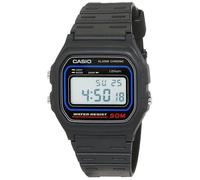 Casio Alarm Chrono W-59-1VQES Montre Digitale pour Hommes avec Éclairage