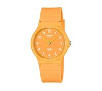 Casio - Montre de sport en résine avec chronographe et résistance à l'eau - Femme - Accessoires - Orange - Taille: ONE Size