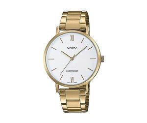 Casio Montre, dor/Blanc, Bracelet