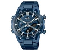 Casio Montre Edifice ECB-2000CB-2AEF Homme Bleu Acier inoxydable Double affichage 10 bar