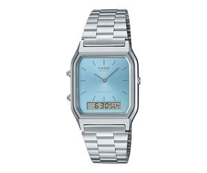 Casio Montre élégante AQ-230A-2A1, Turquoise, Classique