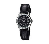 Montre - CASIO - LTP-V002L-1B - Cuir Noir - Quartz - Étanchéité 3 ATM