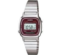 Casio Montre Femme Digitale avec Bracelet en Métal - LA-670WA-4