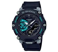 Casio Montre G-Shock Carbon Core Guard Noir et Turquoise GA-2200M-1AER