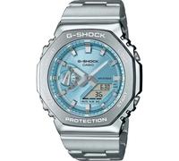 Casio Chronographe GM-2110D-2AER G-Shock Quartz Acier Argent