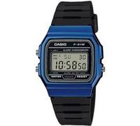 Casio Montre Homme F-91WM-2AEF Chronographe, Montre numerique Noir G