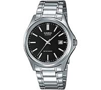 Casio - Montre Homme - MTP-1183A-1AEF - Quartz Analogique - Cadran Noir - Bracelet Acier Argent