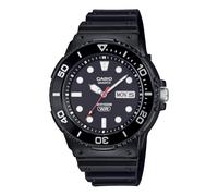Casio Montre Homme - Quartz Analogique - Bracelet Résine - MRW-230H-1E1VCF, Noir
