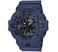 Casio - Montre Hommes - Quartz - Analogique - Digital - Bracelet Plastique Bleu - GA-700CA-2AER