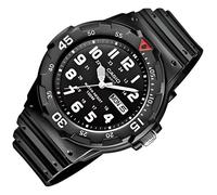 Montre Homme Casio En Résine Noire Noir