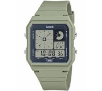Casio Montre numérique unisexe en plastique avec cadran gris - Lf-20W-3Adf - Couleur du bracelet : vert, Gris, Sangle