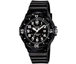 Casio Montre pour Femme avec Bracelet en résine, Affichage analogique, Multicolore, Sangle