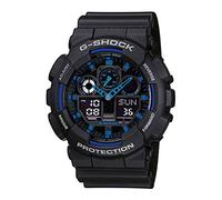 Montre Casio Homme G-Shock Chrono Résine Noir GA-100-1A2ER Sport - 200 Mètres
