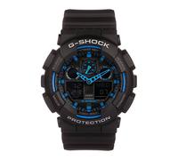 Montre Casio Homme G-Shock Chrono Résine Noir GA-100-1A2ER Sport - 200 Mètres
