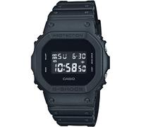 Casio Montre Quartz Homme 43.00mm avec Cadran LCD Digitale et Bracelet en Rubber Strap Noir DW-5600BB-1ER