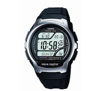 Casio Montre Quartz Homme 45.00mm avec Cadran Gris Digitale et Bracelet en Rubber Strap Noir WV-58U-1AVES