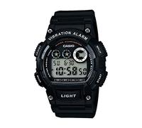 Casio Montre Quartz Homme 47.00mm avec Cadran LCD Digitale et Bracelet en Plastic/Resin Strap Noir W-735H-1AVEF