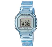 Casio Montre Quartz Unisexe 30.00mm avec Cadran Clear Digitale et Bracelet en Plastic/Resin Bracelet Bleu LA-20WHS-2AEF
