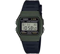Casio Montre Quartz Unisexe 38.00mm avec Cadran LCD Digitale et Bracelet en Rubber Strap Noir F-91WM-3AEF