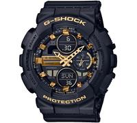 Casio Montre Quartz Unisexe 49.00mm avec Cadran Noir analogique/numérique et Bracelet en Plastic/Resin Strap Noir GMA-S140M-1AER