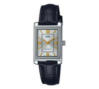 Casio Montre LTP-1234PL-7A2EF – Résistante à l'eau, anti-choc, éclairage LED – Bleu