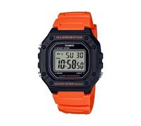 Casio Montre Sport W-218h-4b2vef - Homme - Orange - 5 Bars