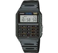 Casio Montre standard CA-53W-1Z avec fonction calculatrice, Noir , Classique