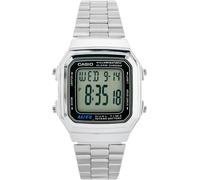 Casio Montre unie Vintage Digital Quartz Acier inoxydable A178WA-1A