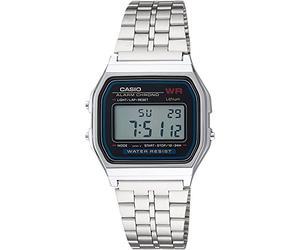 Casio Montre Unisex Digitale avec Bracelet en Acier Inoxydable - A159WA-1D
