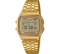 Casio Montre unisexe Iconic quartz bande d'acier inoxydable ton or A158WETG-9AEF