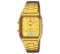 Casio Montre Vintage AQ-230GA-9DMQYES Unisexe en Acier Inoxydable