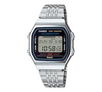 Casio Montre vintage en métal argenté ABL100WE-1AV