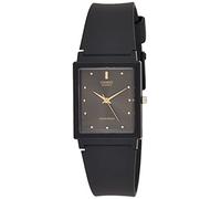 Casio MQ38-1A - Montre à Quartz analogique en résine Noire pour Homme avec Cadran Noir, Montre à Quartz Noir