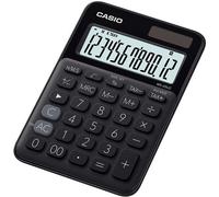 Casio MS-20UC - Calculatrice de bureau - 12 chiffres - panneau solaire, pile - noir