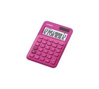 Casio MS-20UC - Calculatrice de bureau - 12 chiffres - panneau solaire, pile - rouge