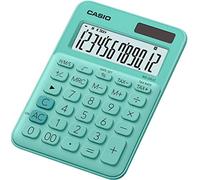 Casio MS-20UC-GN Calculatrice, 2,3 x 10,5 x 14,95 cm, Couleur Verte
